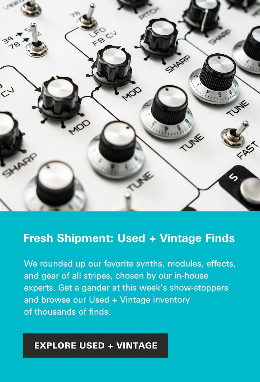 This Just In: Fresh Used + Vintage Finds!