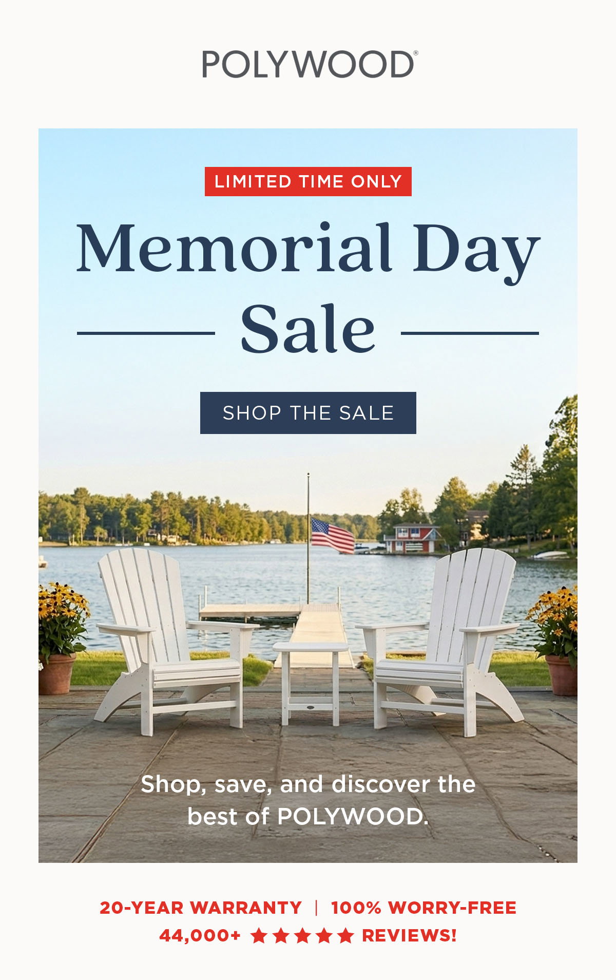 Shop the Memorial Day Sale. Hurry, limited time!