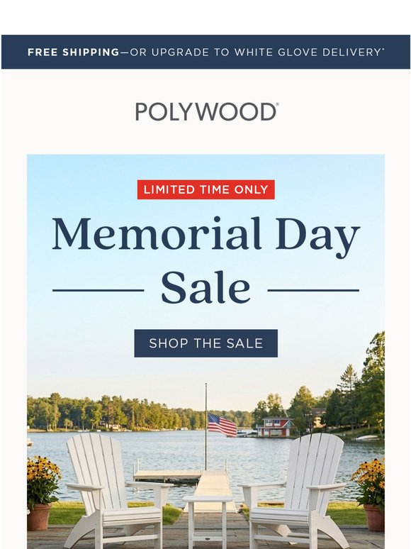 Limited-Time Savings on Adirondacks, Dining Sets & More!