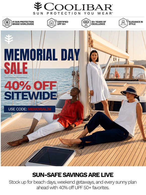 🎉 Memorial Day Sale is Live 🎉