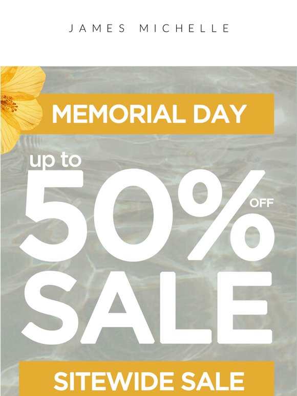 Up To 50% Off—Now Live! 🥳