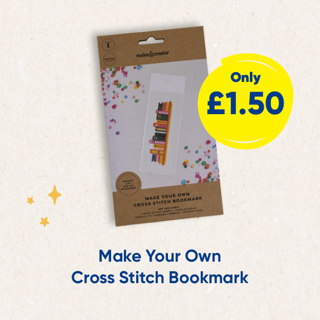 Make Your Own Cross Stitch Bookmark only £1.50