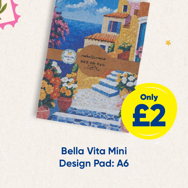 Bella Vita Mini Design Pad: A6 only £2