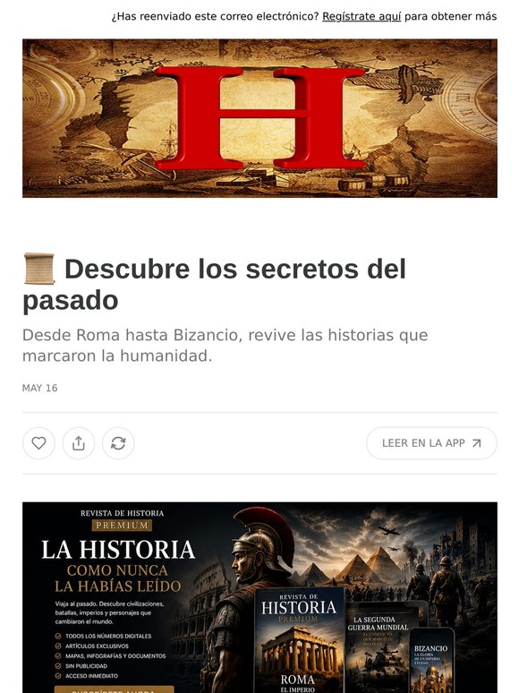 📜 Descubre los secretos del pasado