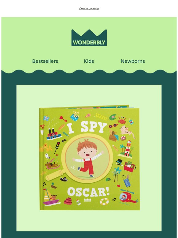 I spy a story for… you!