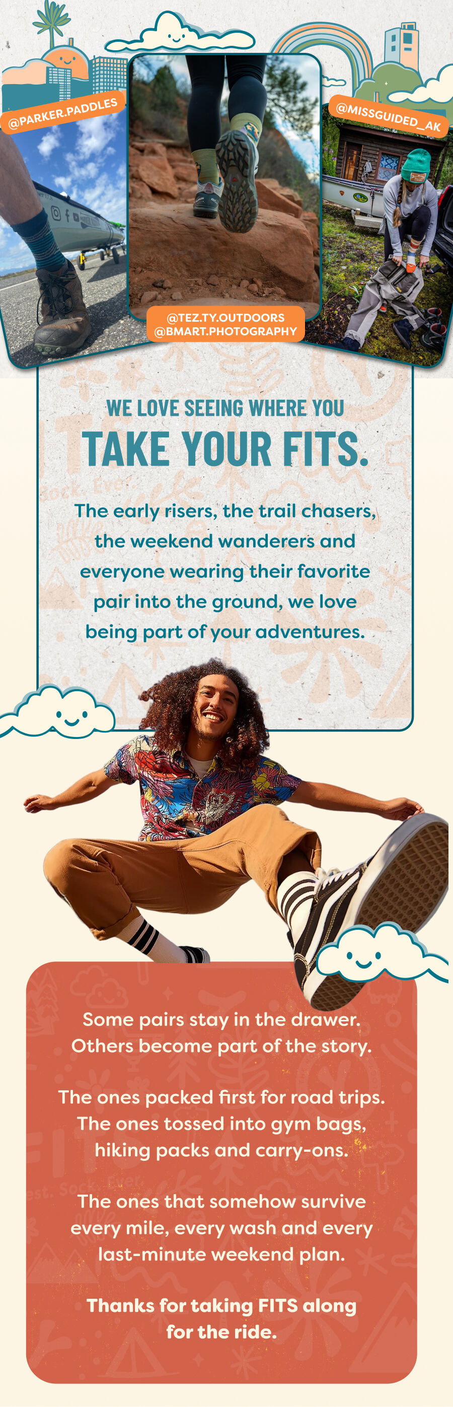 We love seeing where you take your fits 