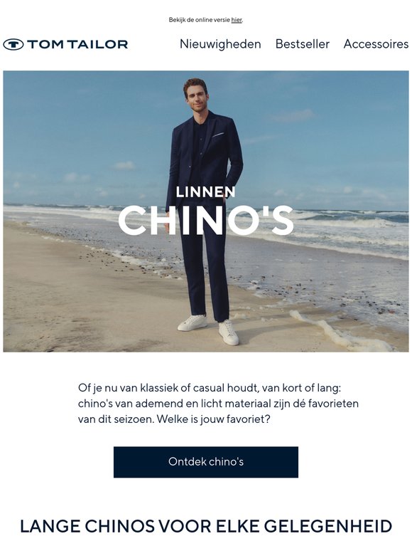 Nieuw: linnen chino's waar je dol op zult zijn 🌿