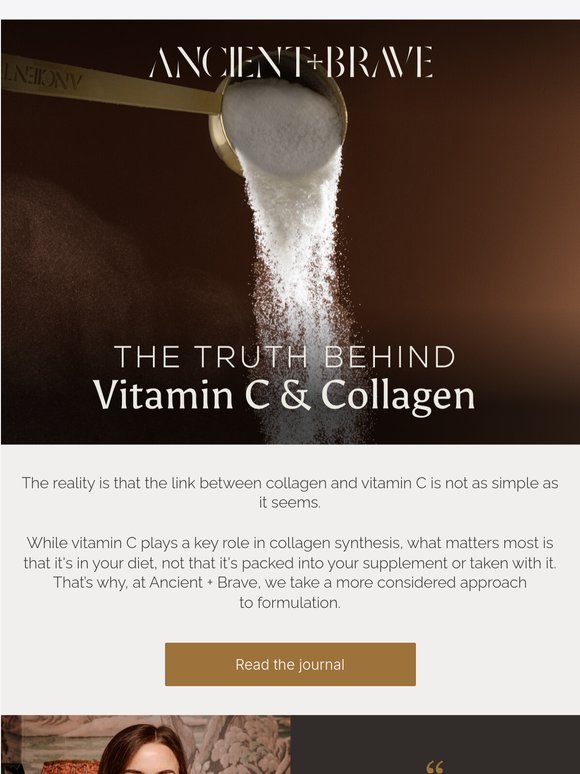 Vitamin C & Collagen: The Truth