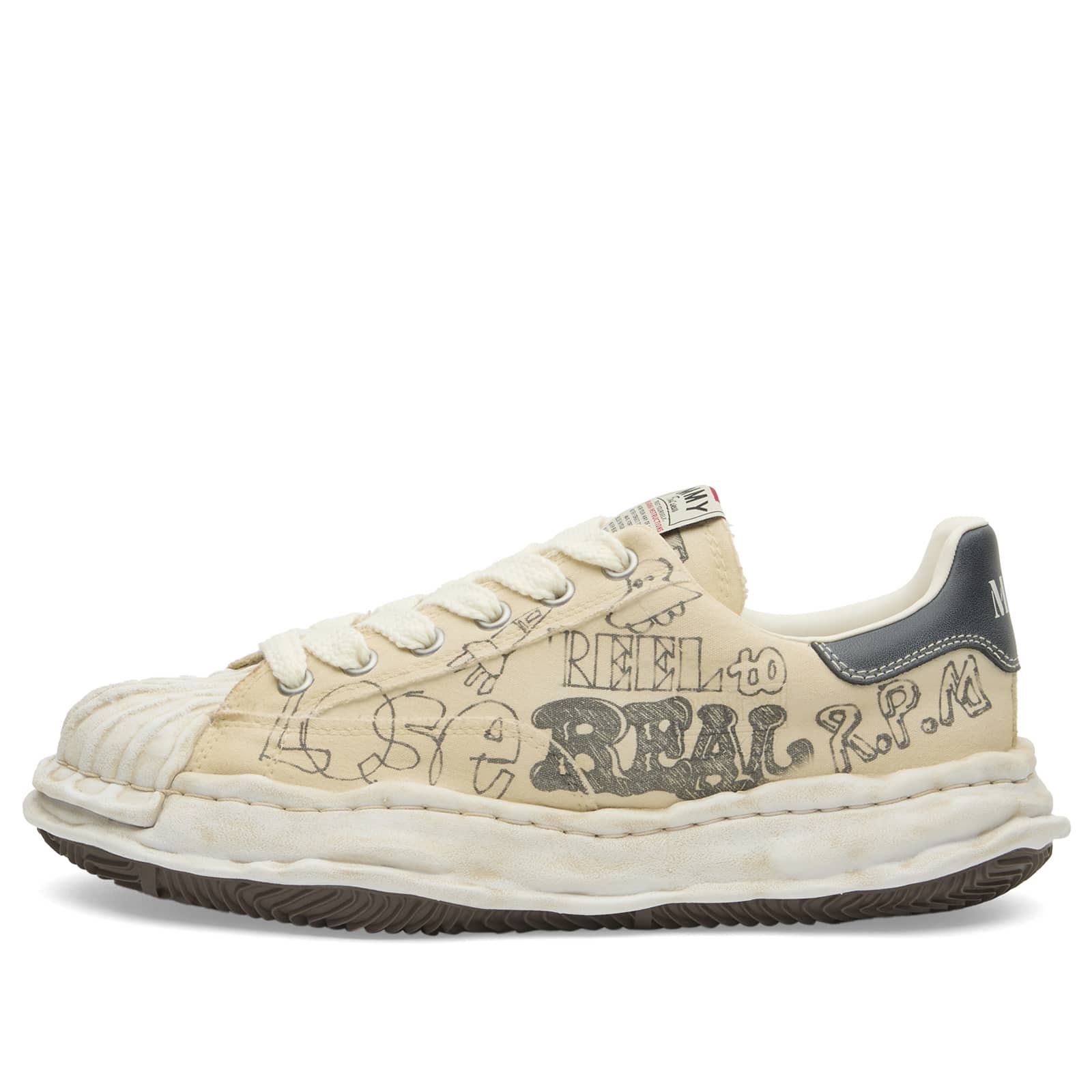 Maison MIHARA YASUHIRO Blakey Graffiti Print Sneaker