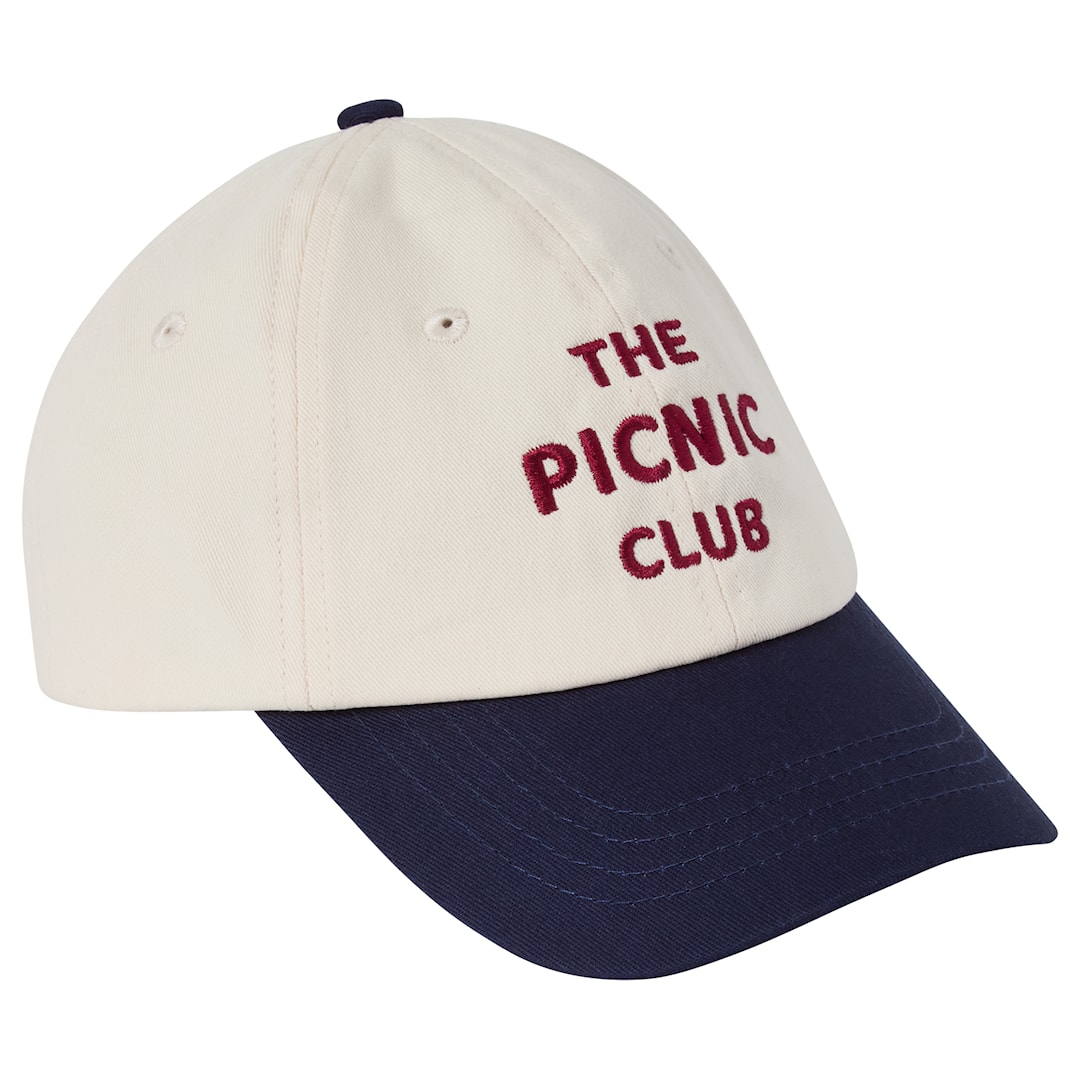 Åhus Keps The Picnic Club Foggy White Navy  The Picnic Club Foggy White/Navy 48/52 cm