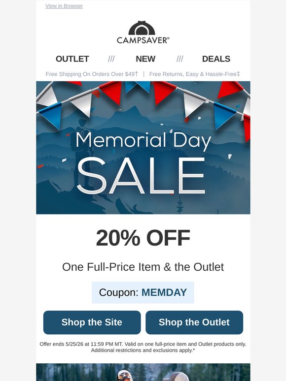 🛒 Get 20% Off