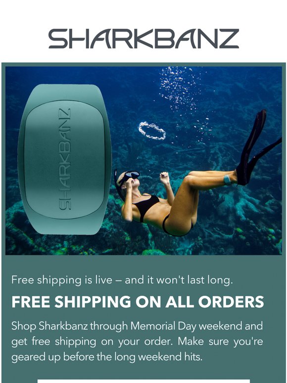 Free Shipping is Live — Shop Before Memorial Day