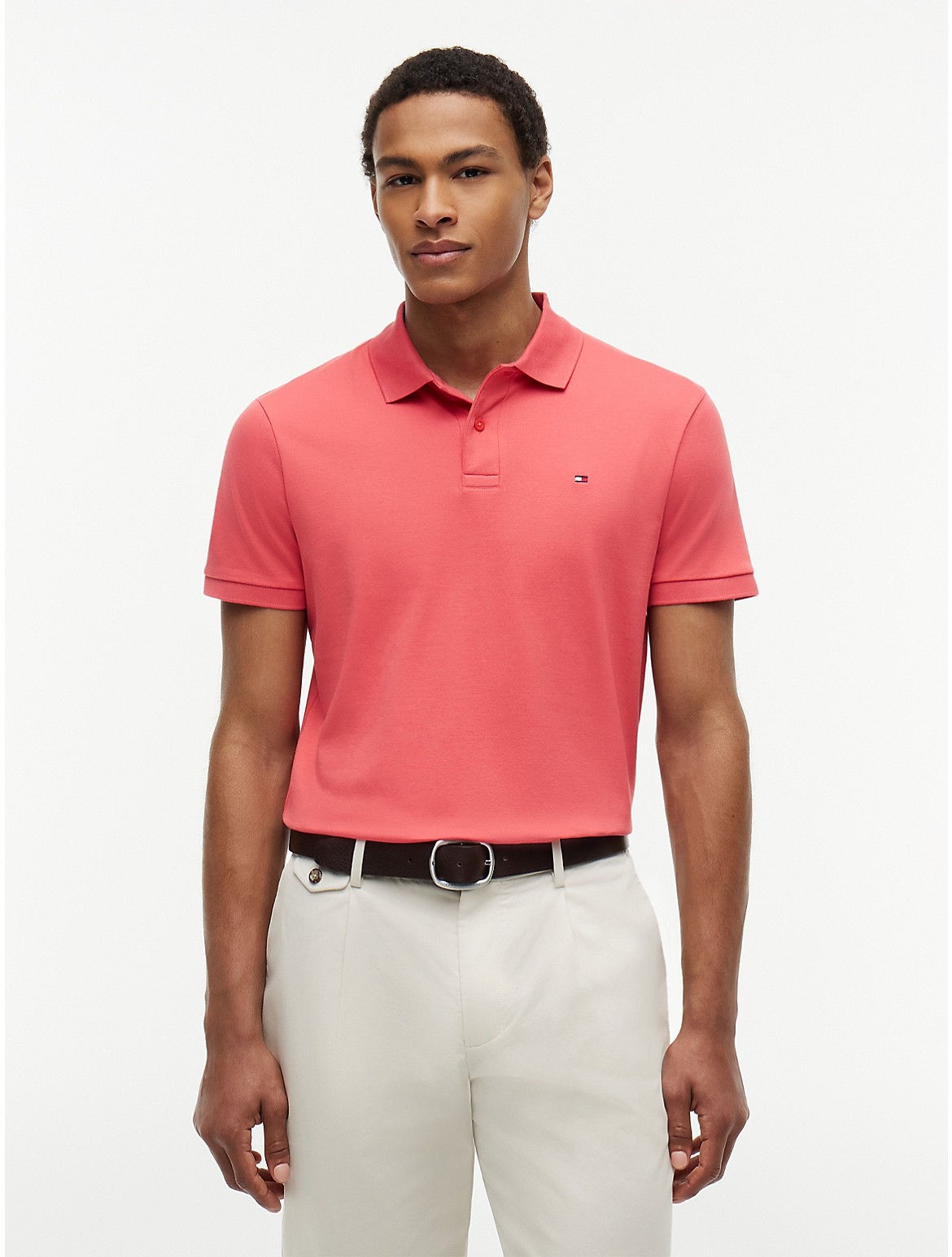 Image of Regular Fit Smooth Cotton Polo