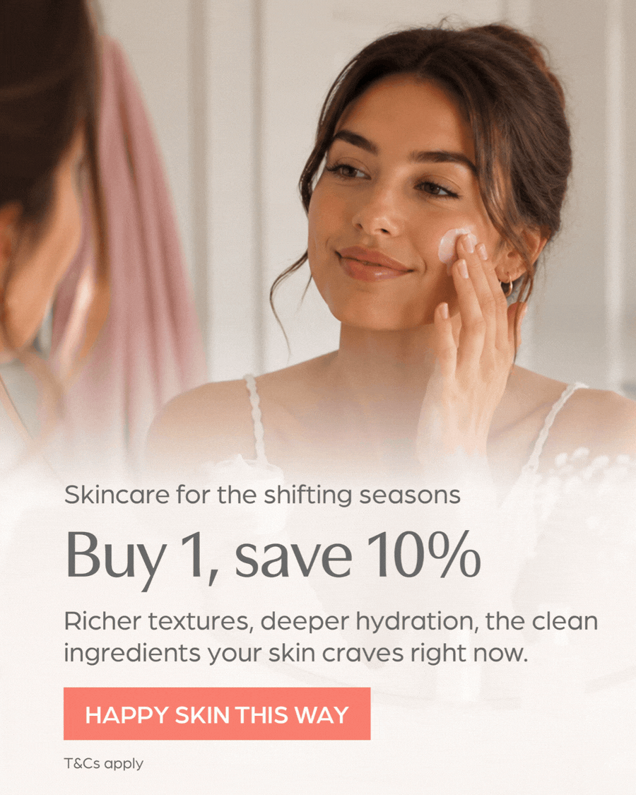 Buy 1 Skincare product save 10%, buy 2 or more save 15%