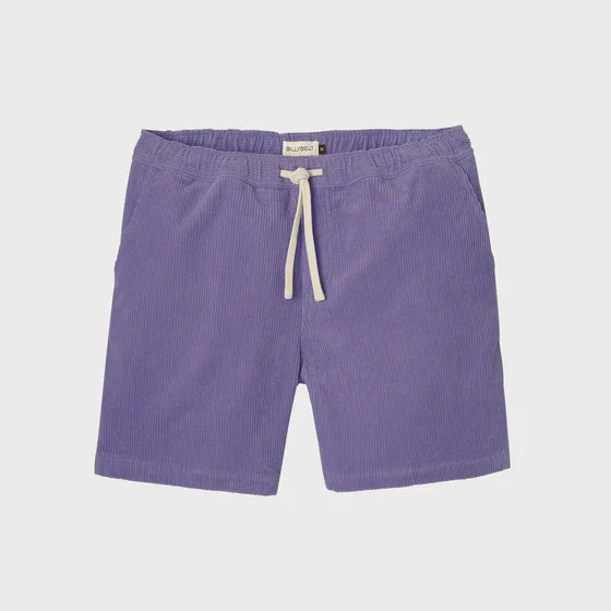 Short en velours - Violet