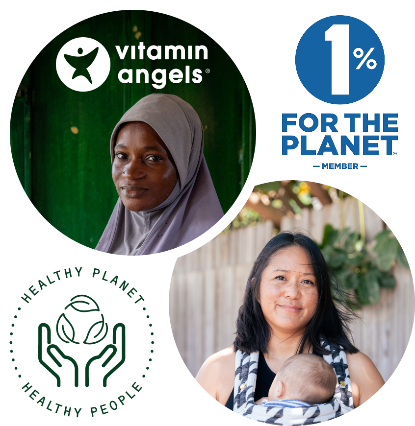 Vitamin Angels | 1% For the Planet Member | Healthy People. Healthy Planet. 