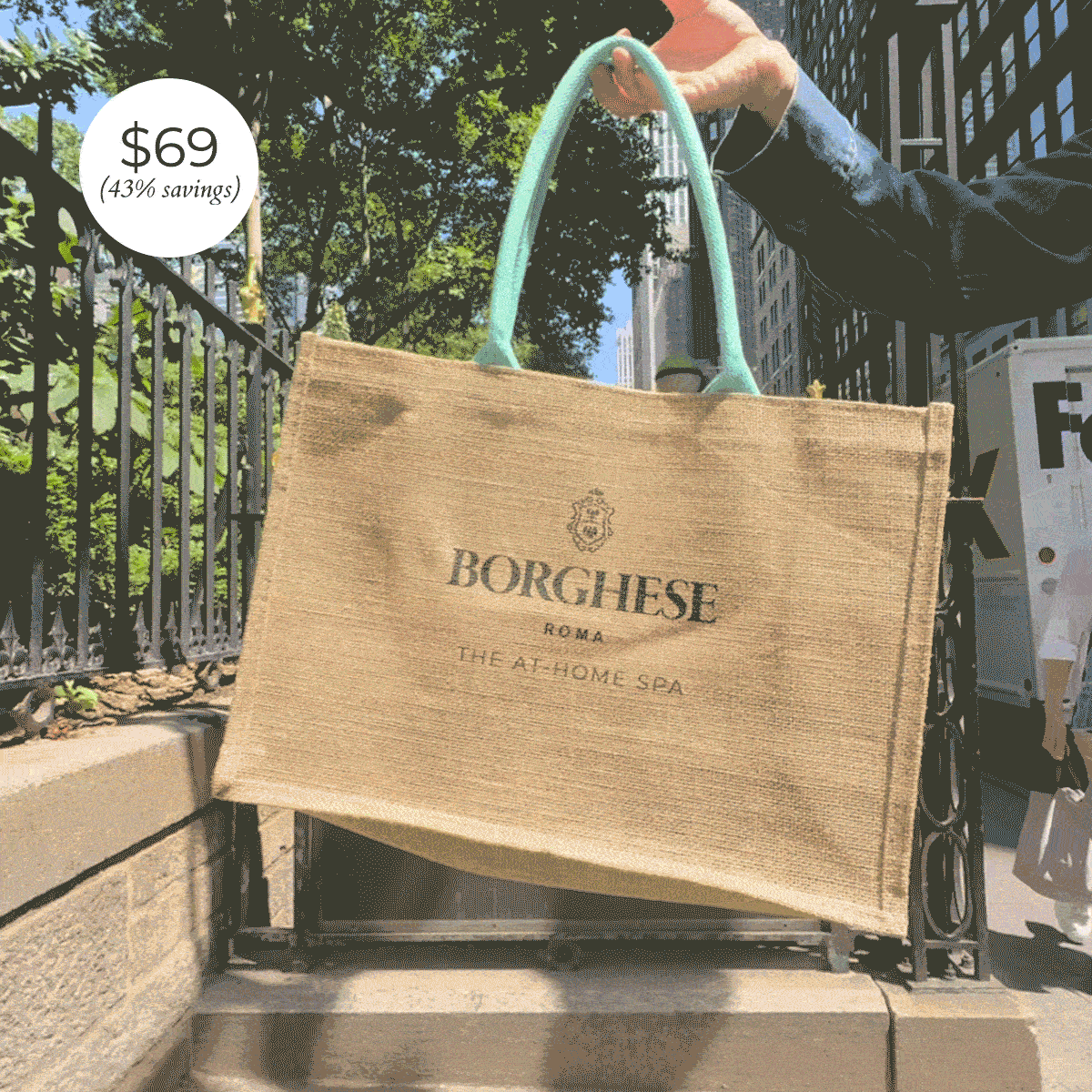  GIF of our Jute Tote 