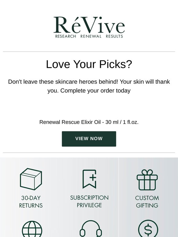 Still thinking about it? Complete your order today