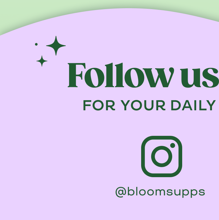 Follow Bloom on Instagram