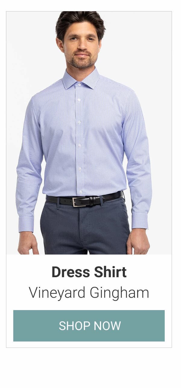 Vineyard Gingham Dress Shirt