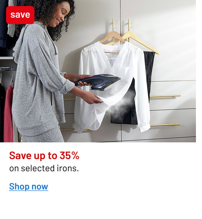  Save up to 35% on selected irons