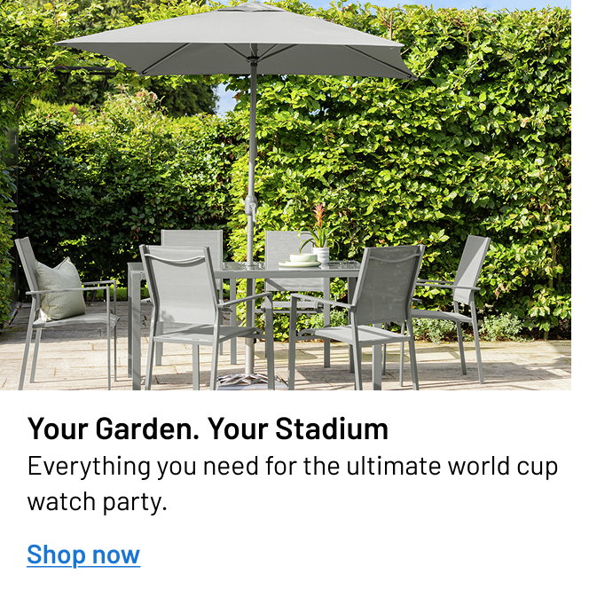 Your garden. Your stadium.