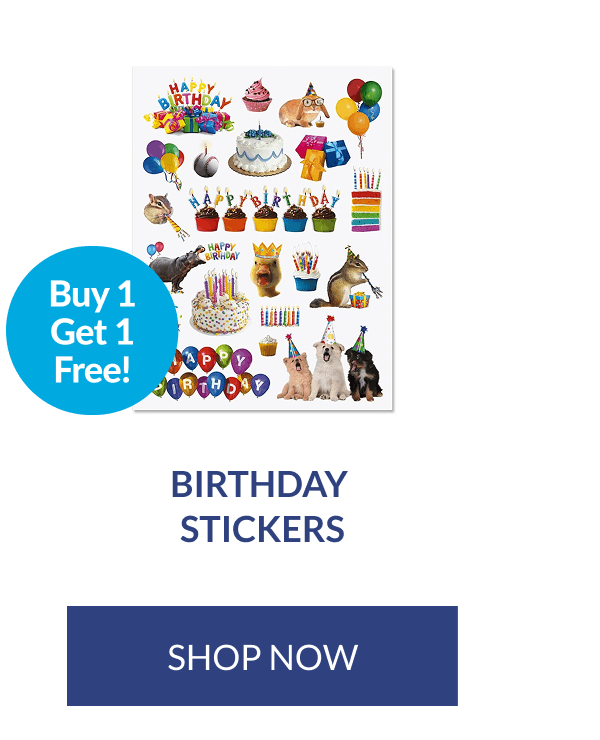 Birthday Stickers
