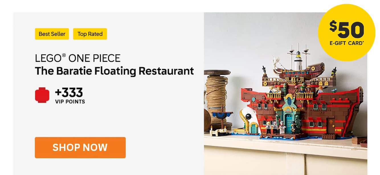 LEGO® ONE PIECE The Baratie Floating Restaurant