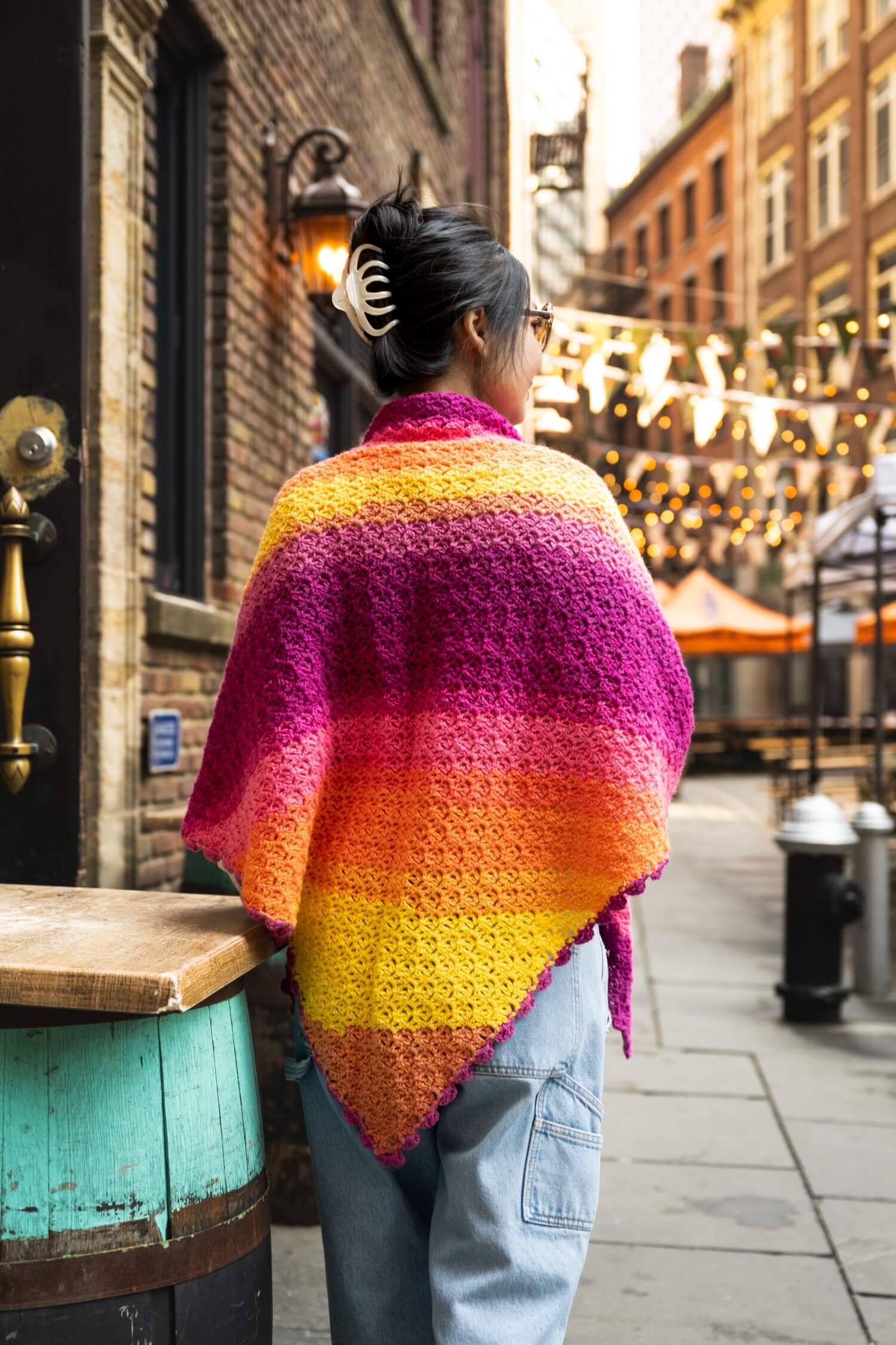 Image of Crochet Kit - Westcott Triangle Shawl