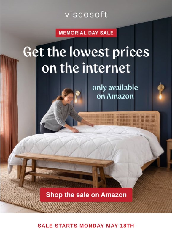 Monday’s Comforter Sale Will Move Fast — Here’s Your Heads Up