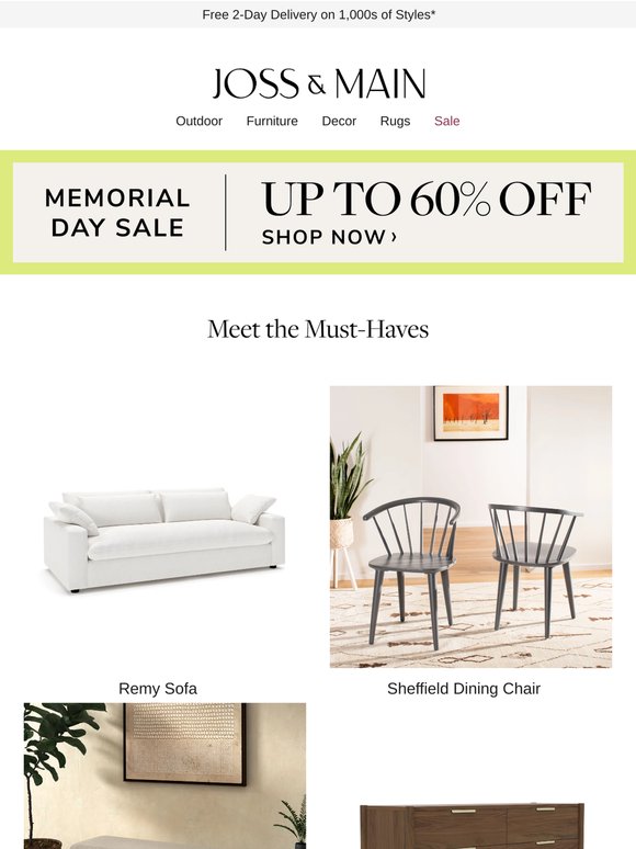 Remy Sofa → *instantly adds to cart*