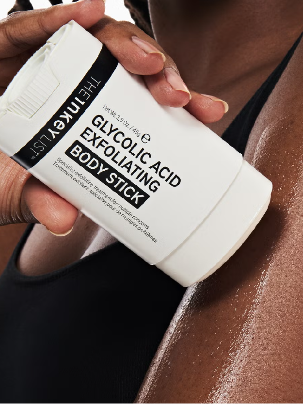 THE INKEY LIST GLYCOLIC ACID EXFOLIATING BODY STICK
