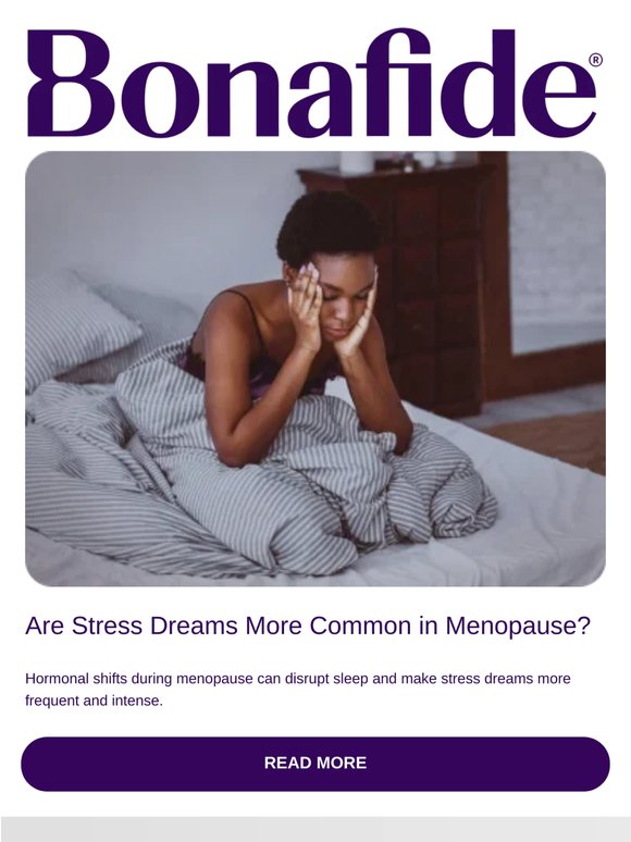Stress Dreams During Menopause—Normal or Not? 💭