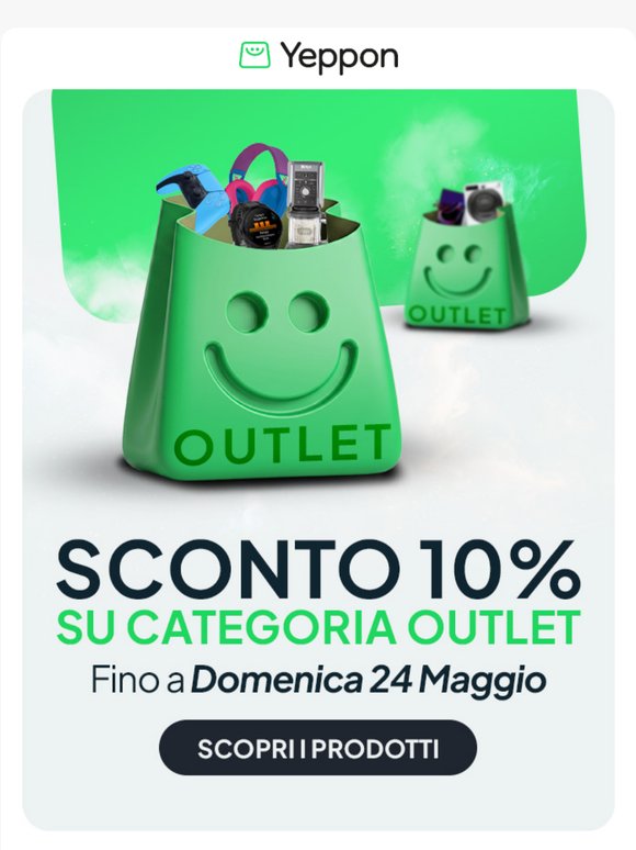 Prodotti come nuovi a prezzi mai visti scontati del 10% 💣