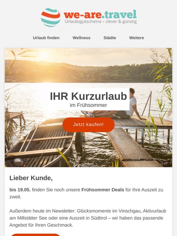 Erlebnisurlaub im UNESCO-Weltnaturerbe Dolomiten ++ Glücksmomente im Vinschgau ++ Wohlfühlurlaub im Allgäu