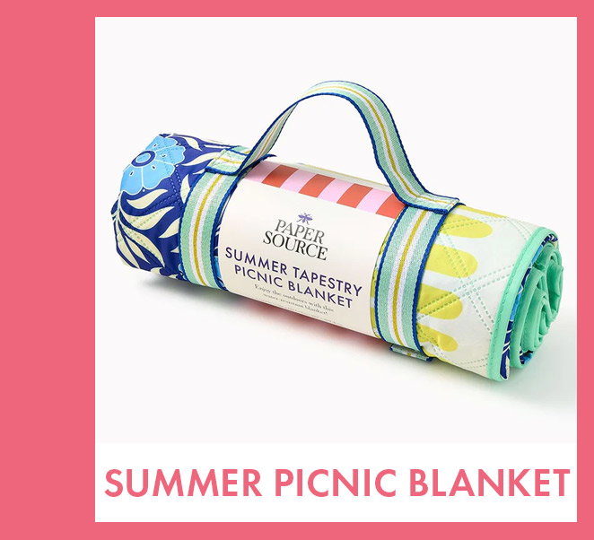 Summer Tapestry Picnic Blanket
