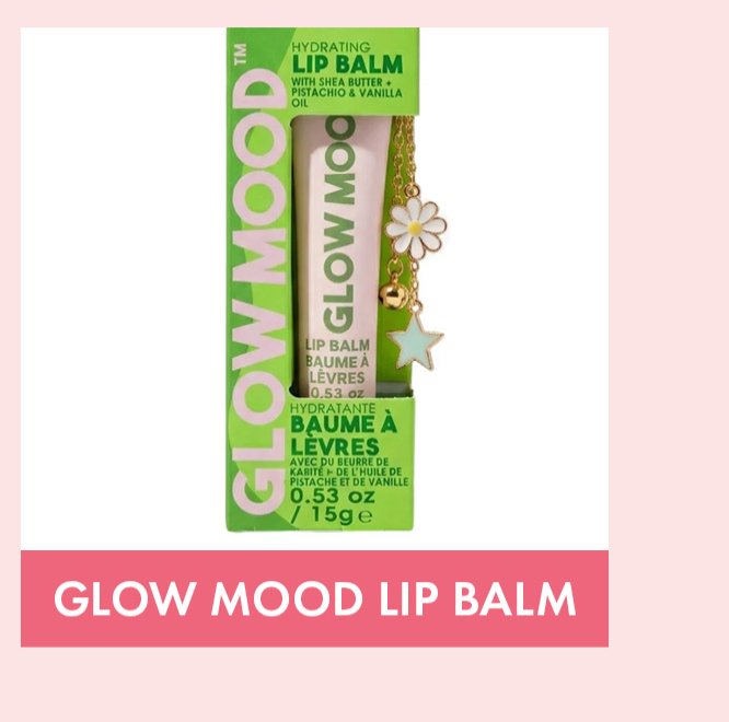 Glow Mood Pistachio and Vanilla Lip Balm