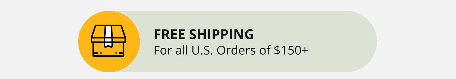 free Shipping over $150