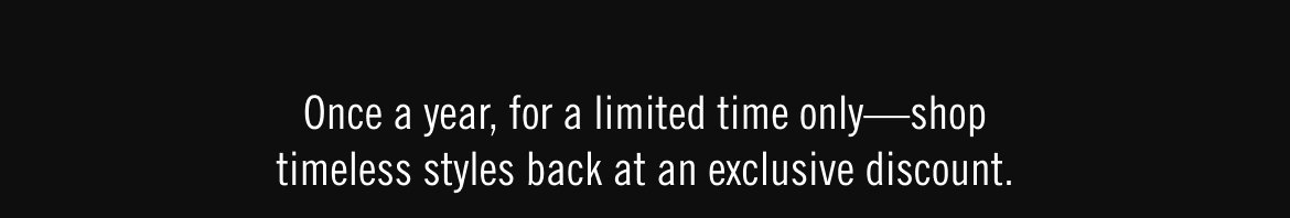 LIMITED TIME ONLY