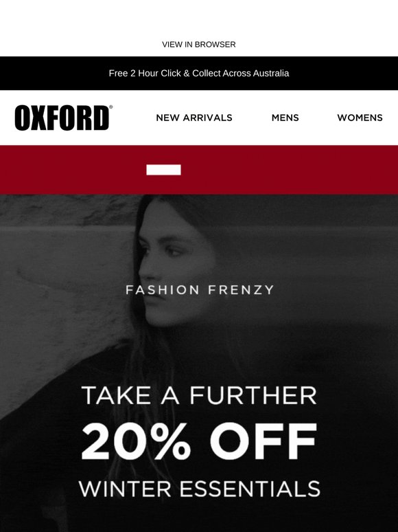 Fashion Frenzy Sale | Extra 20% Off 1,000+ Styles