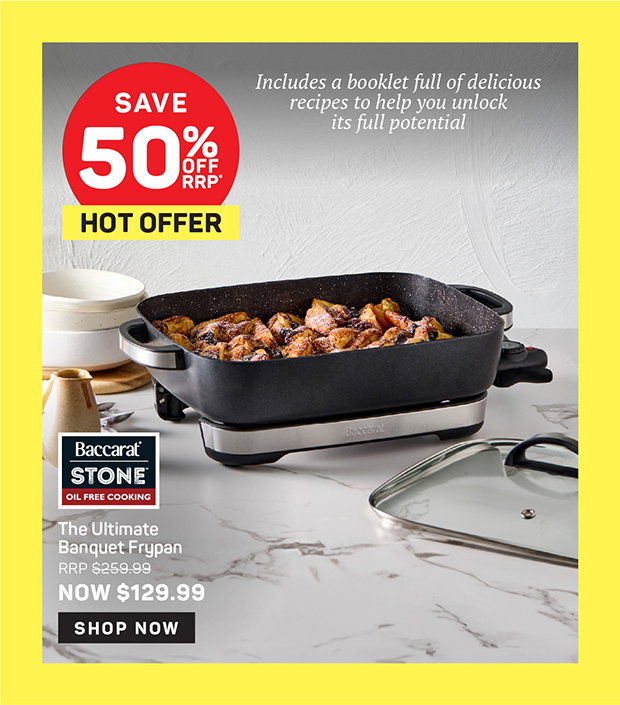 Baccarat STONE The Ultimate Banquet Frypan