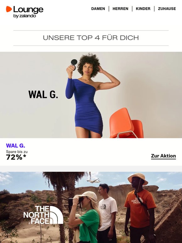 WAL G., The North Face & Jack Wolfskin ⎪ Freu dich auf unsere Deals
