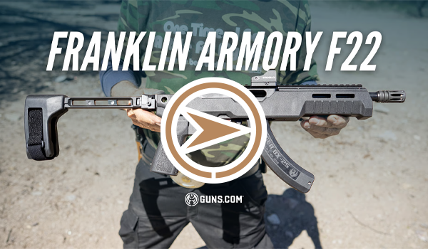 THE FRANKLIN ARMORY F22 PISTOL WITH BINARY TRIGGER IS FAST AND FUN