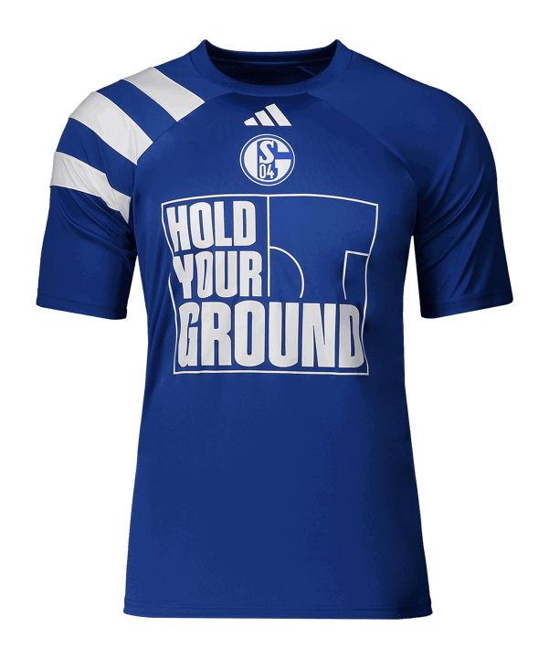 adidas FC Schalke 04 Statement-Jersey Kids 2026 Blau