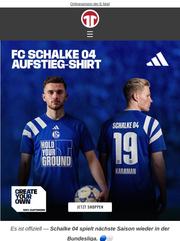🔵⚪Schalke 04 ist zurück in der Bundesliga