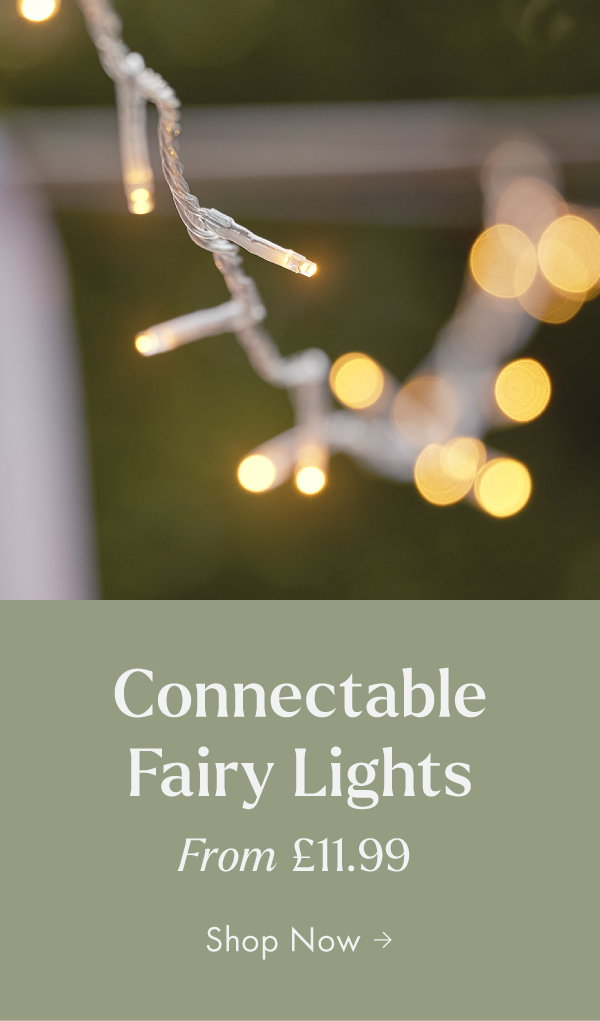 Connectable fairy lights