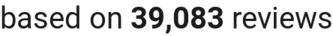 number of reviews