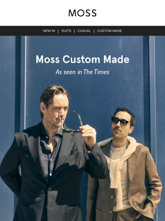 The Times on Moss Custom Made