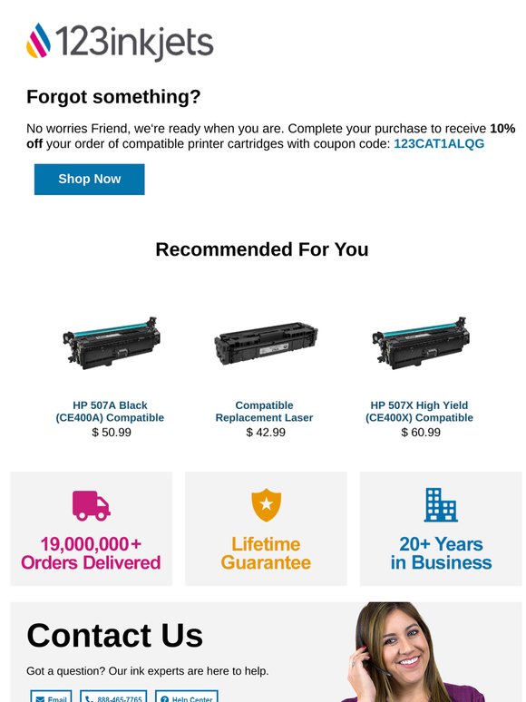 Save 10% Now on Quality, High-Value Printer Ink