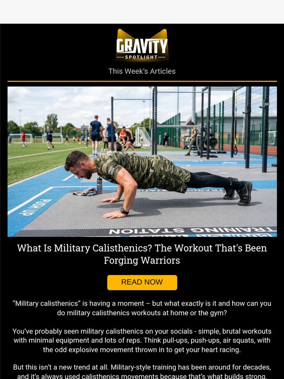 Ready to Train Like a Soldier?